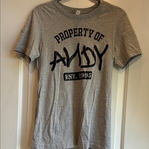 Toy Story Property of Andy T-shirt